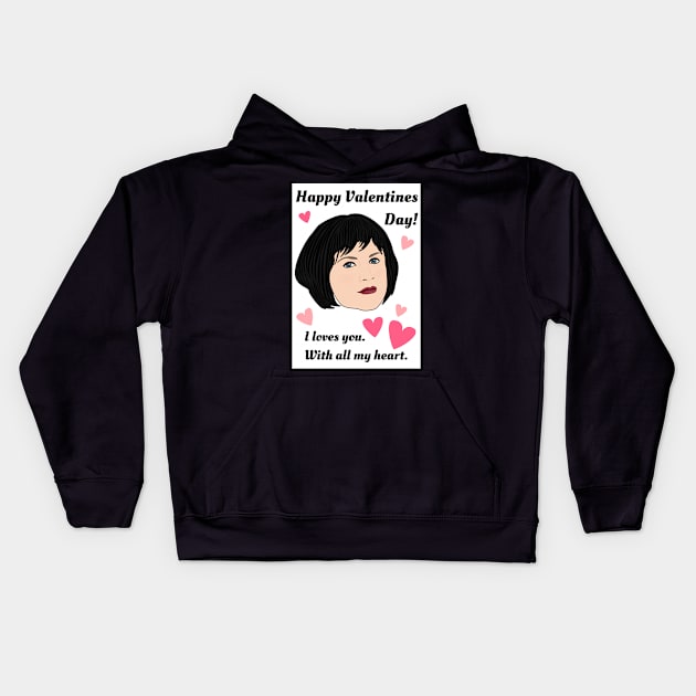 Gavin And Stacey Valentines Kids Hoodie by Jakmalone